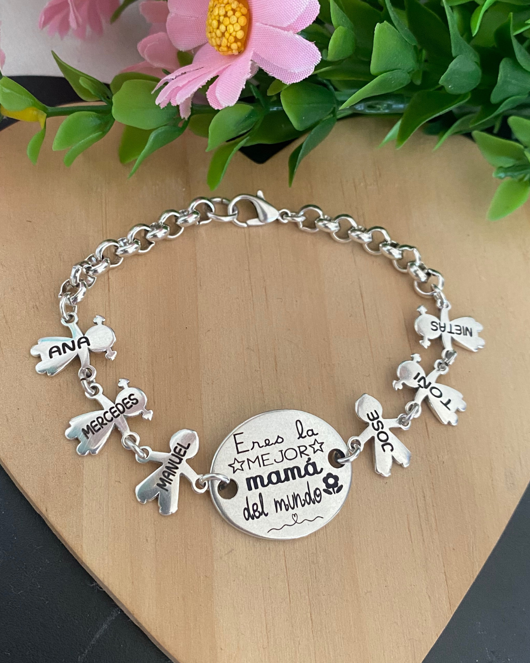 PULSERA MIA BAÑO PLATA