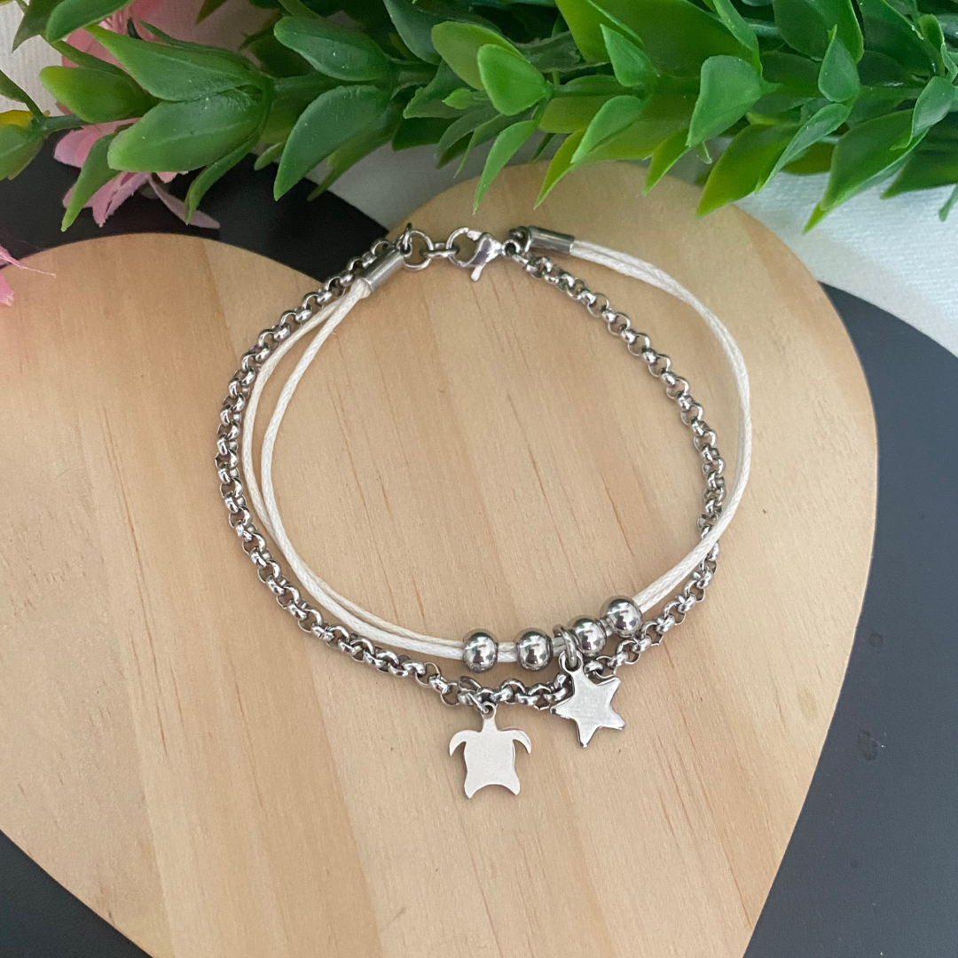 TOBILLERA O PULSERA TORTUGA