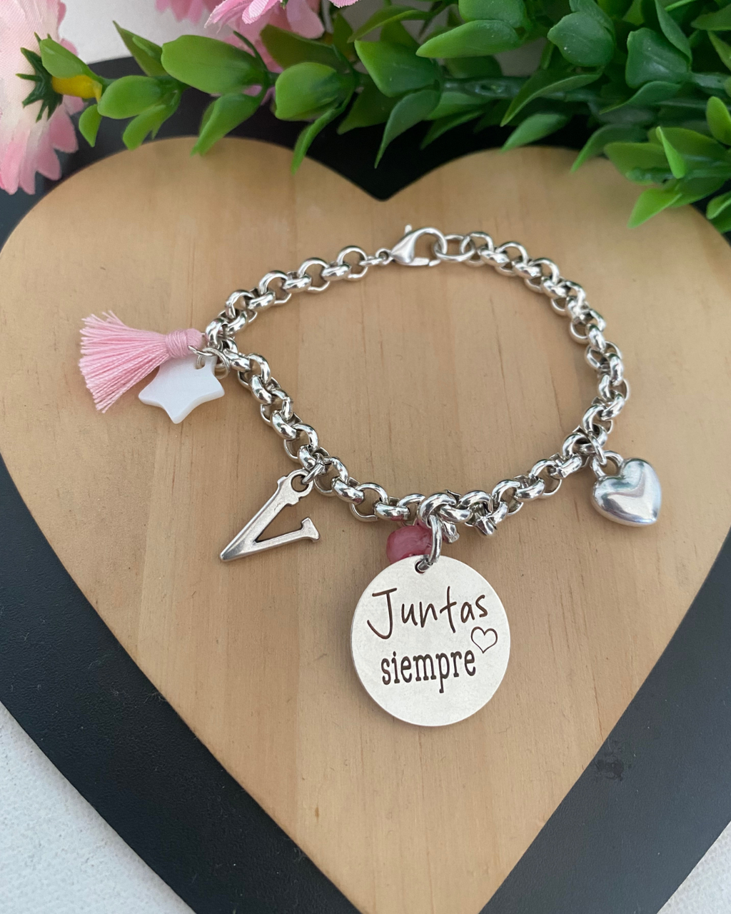 PULSERA SELMA BAÑO PLATA