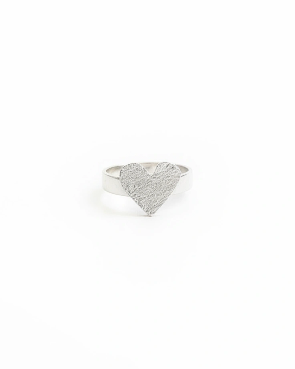 ANILLO "CUORE" PLATA DE LEY
