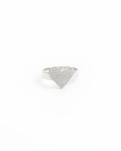 ANILLO &quot;CUORE&quot; PLATA DE LEY