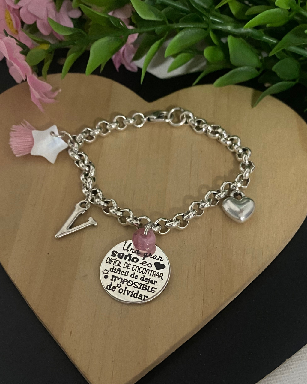 PULSERA SELMA BAÑO PLATA