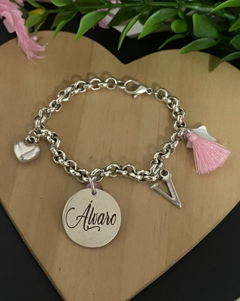 PULSERA SELMA BAÑO PLATA