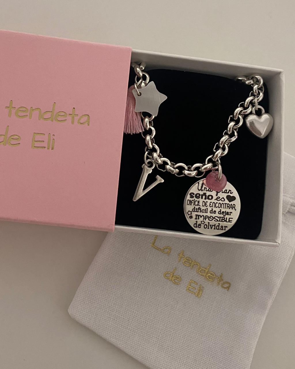 PULSERA SELMA BAÑO PLATA
