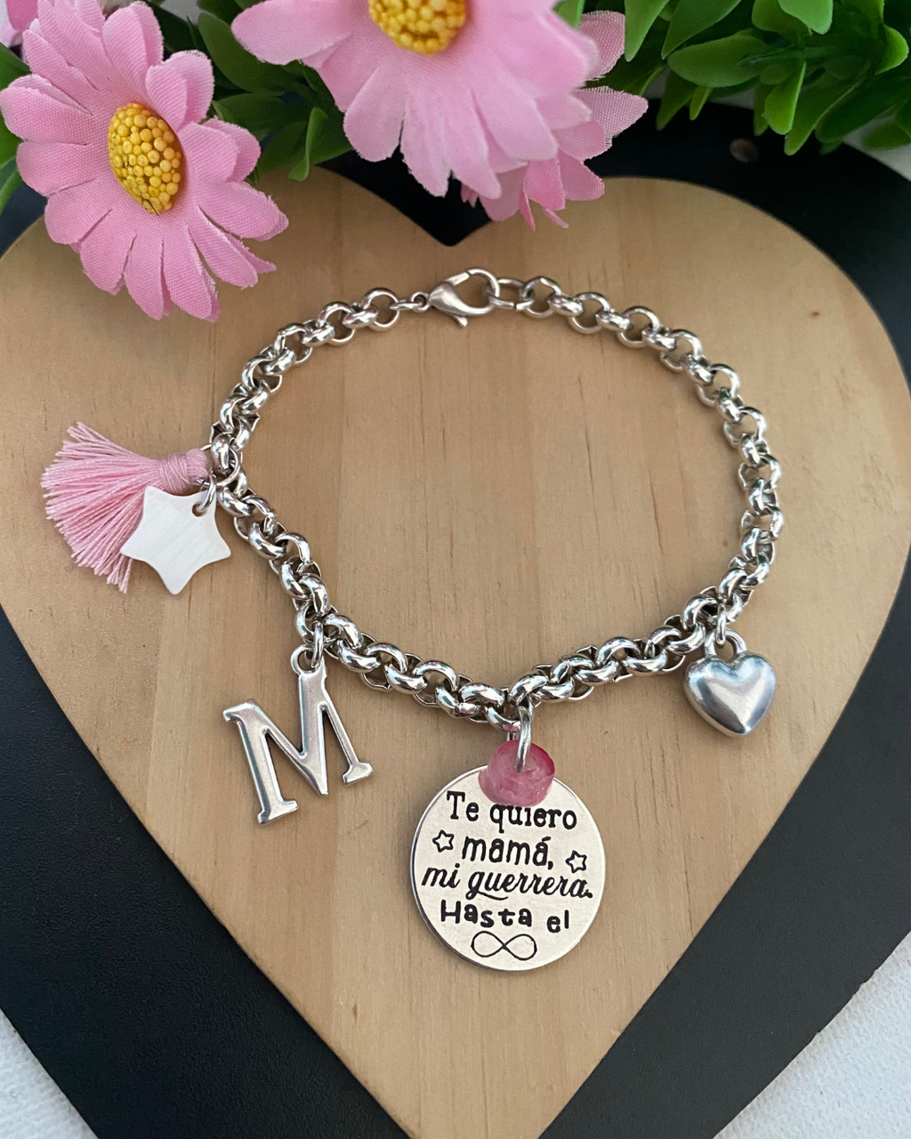 PULSERA SELMA BAÑO PLATA