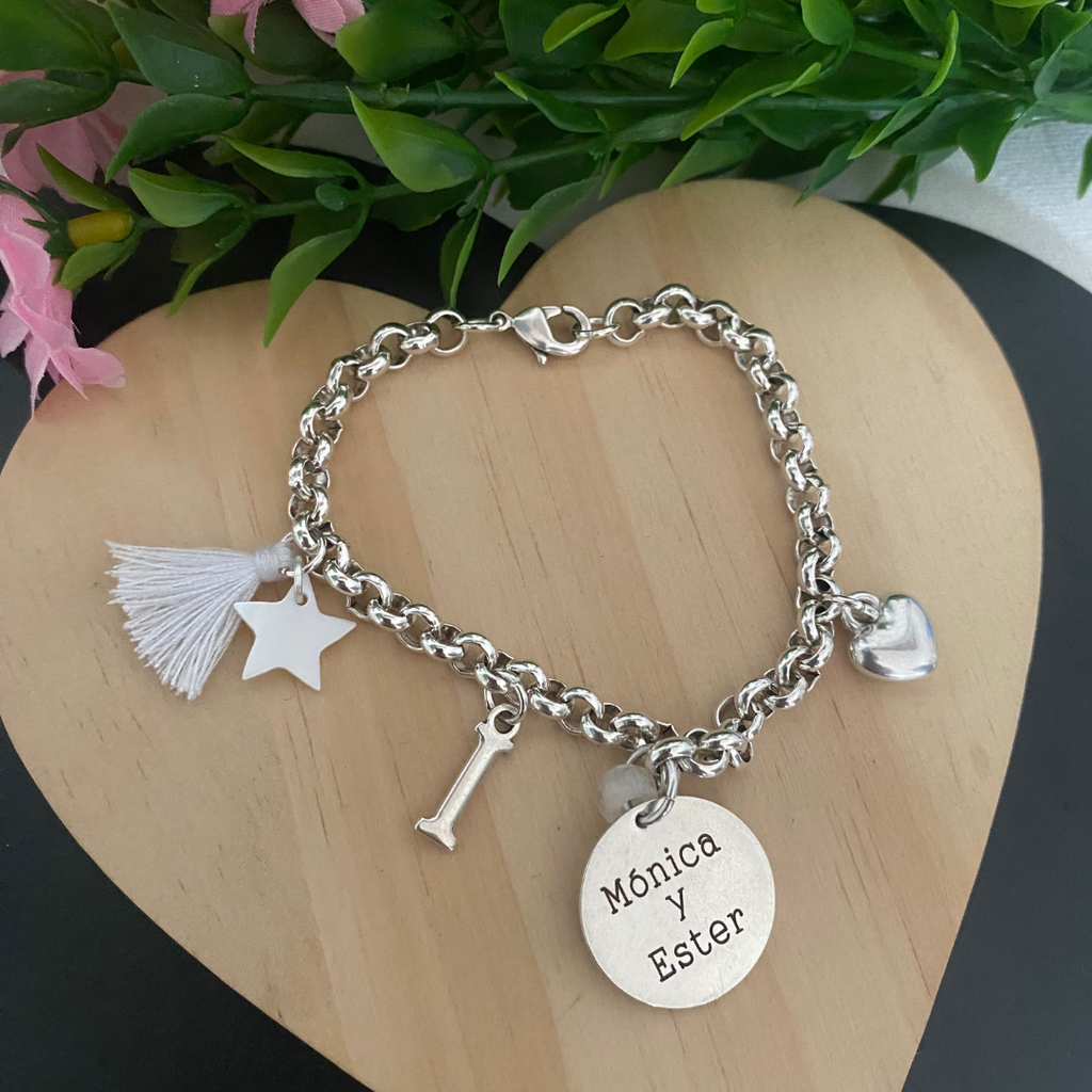 PULSERA SELMA BAÑO PLATA