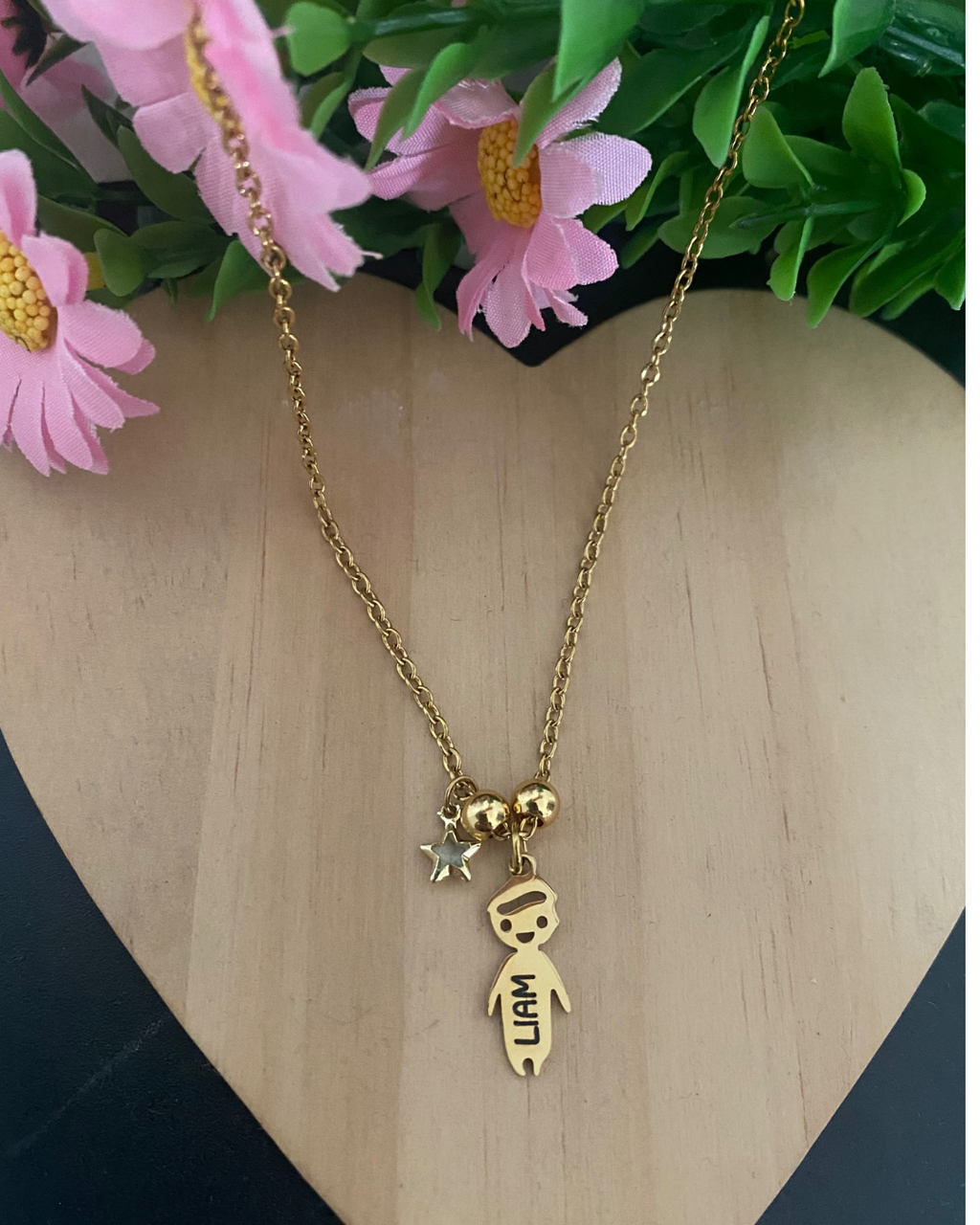 COLGANTE NIÑOS ACERO