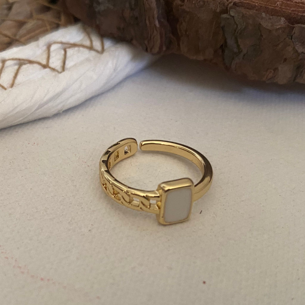 ANILLO MIXED ACERO