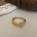ANILLO MIXED ACERO