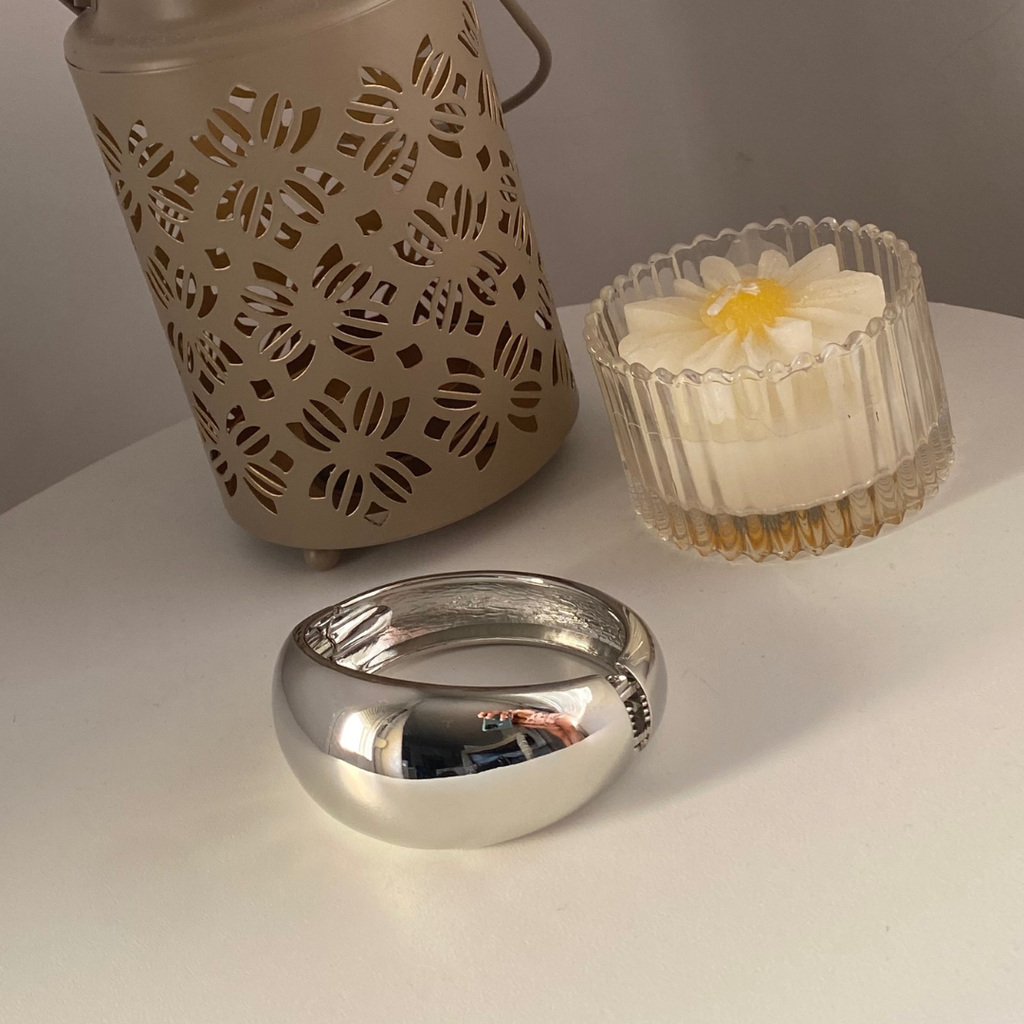 BRAZALETE MAXI GLOBO ACERO