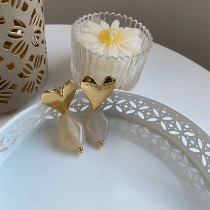 PENDIENTES MAXI CORAZÓN