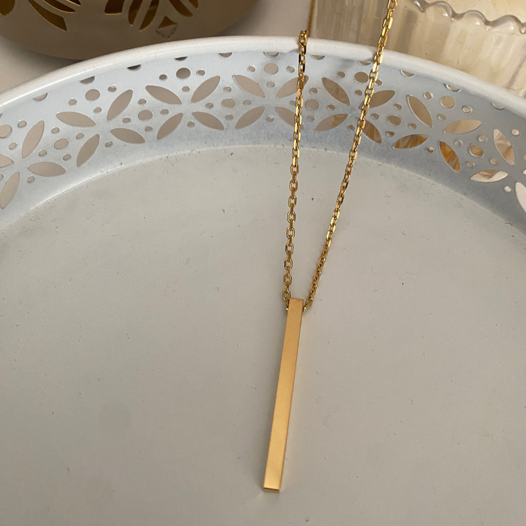 COLLAR BARRITA ACERO