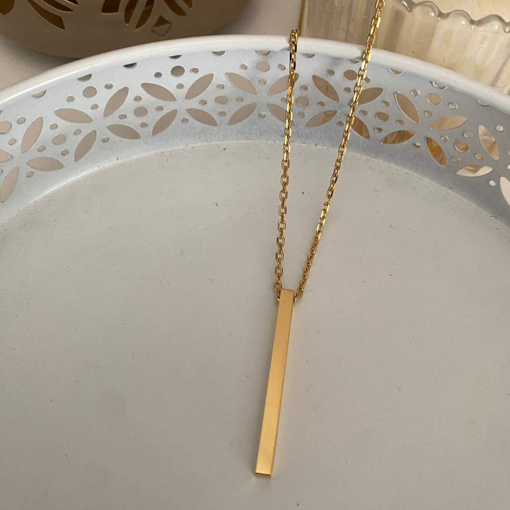 COLLAR BARRITA ACERO