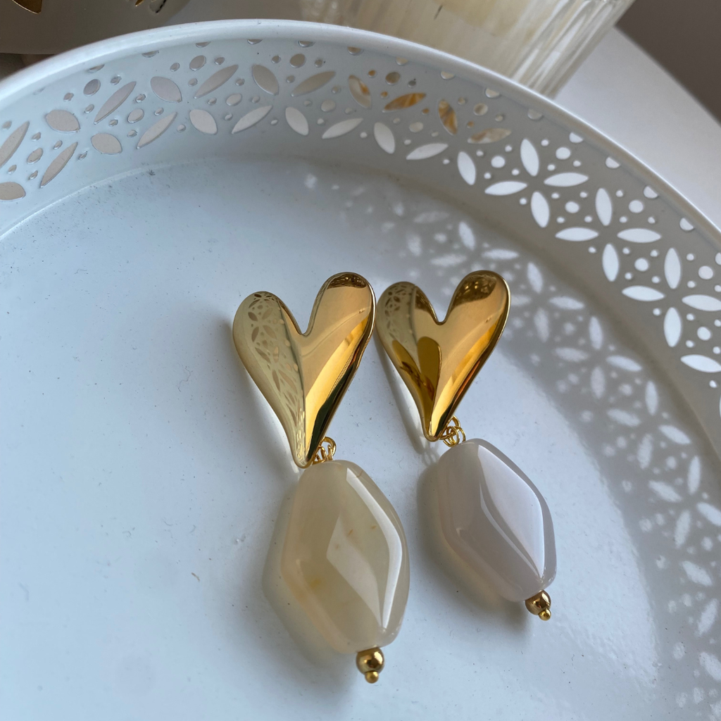 PENDIENTES MAXI CORAZÓN