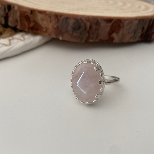 ANILLO CUARZO PLATA DE LEY