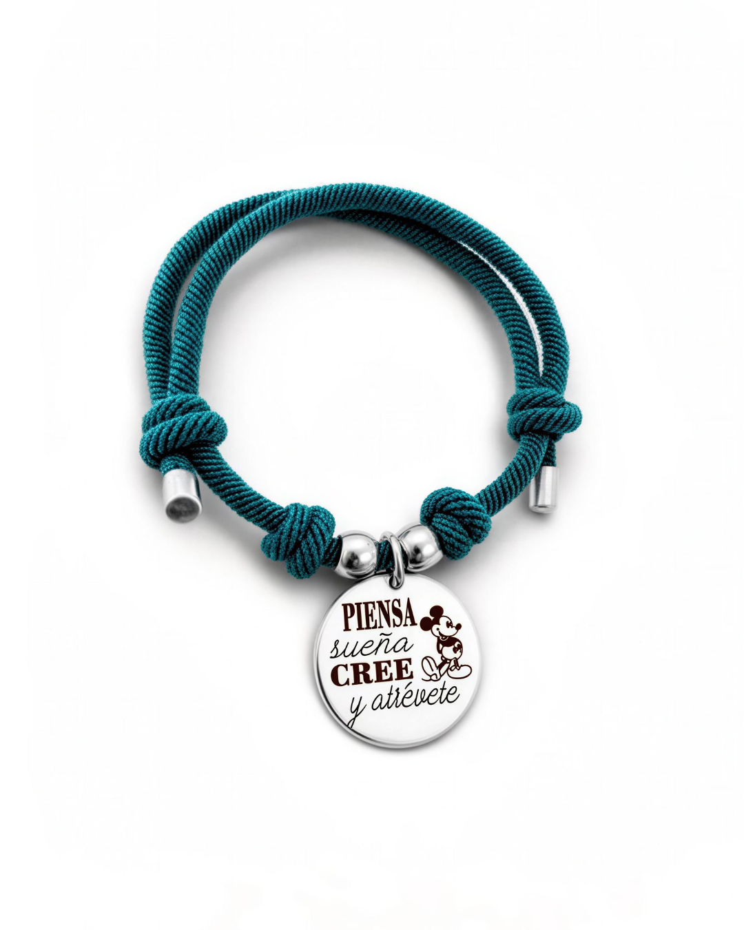 PULSERA ACERO GOMA PERSONALIZADA