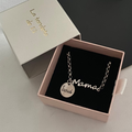 PULSERA MAMÁ NOMBRE ACERO