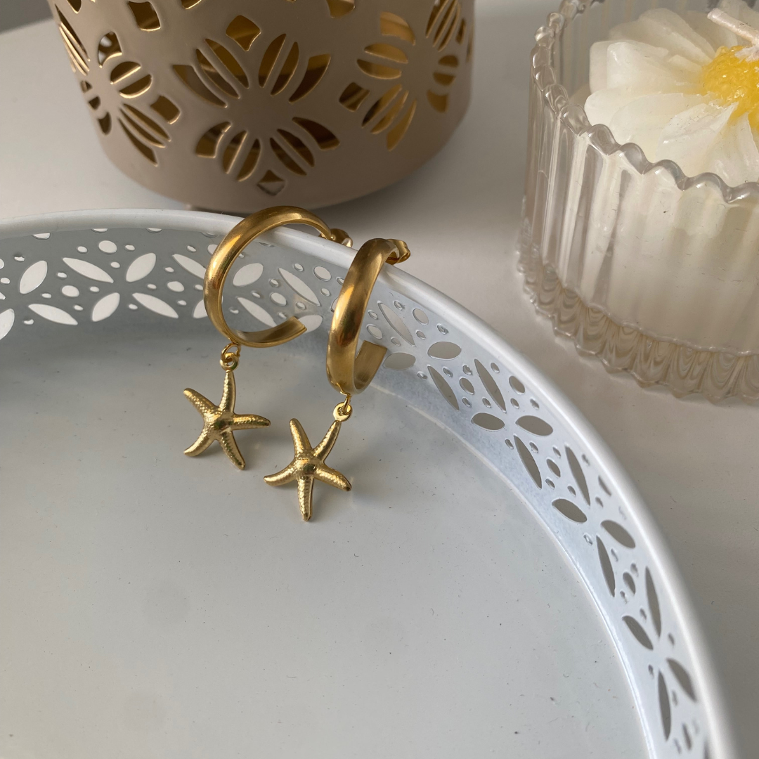PENDIENTES ESTRELLA DE MAR