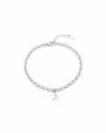 PULSERA LETRA PLATA DE LEY