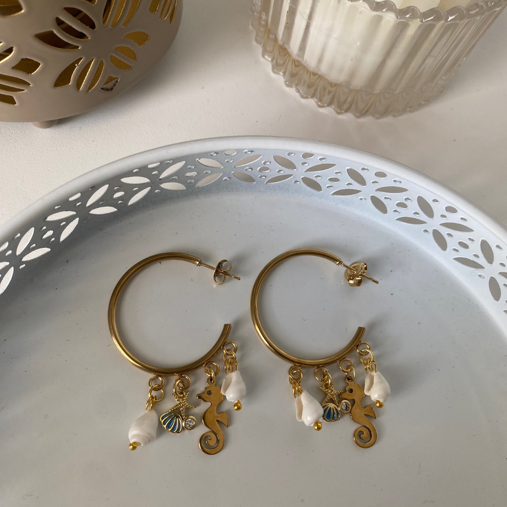 PENDIENTES SUNNY ACERO