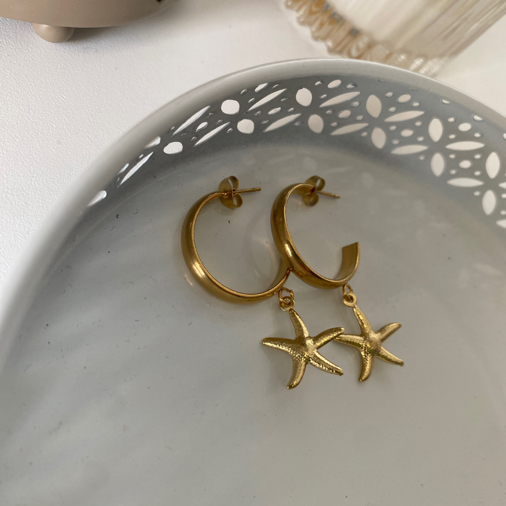PENDIENTES ESTRELLA DE MAR