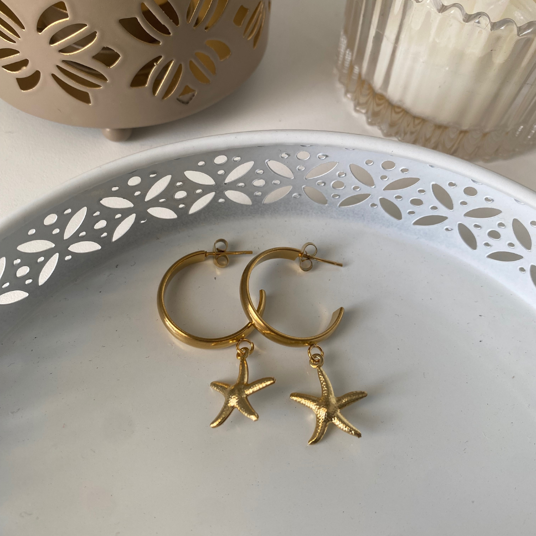 PENDIENTES ESTRELLA DE MAR