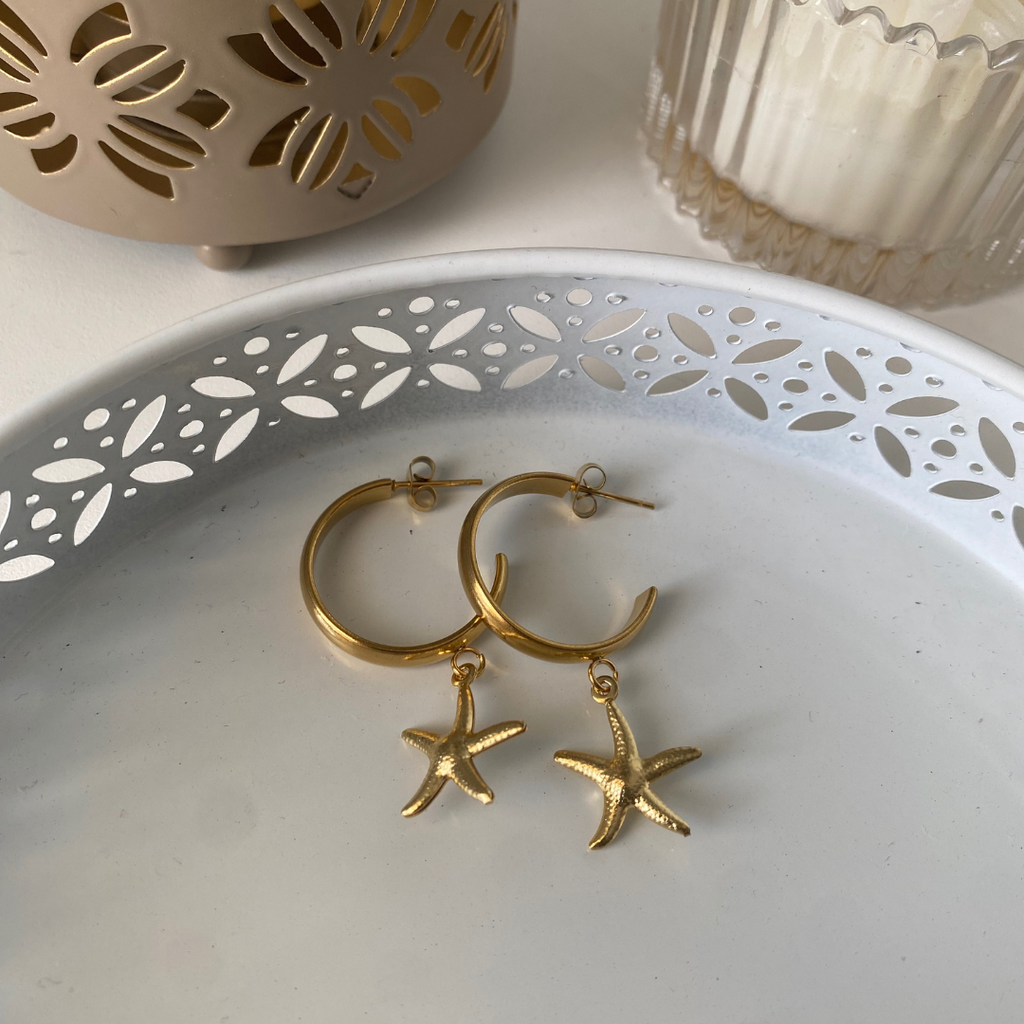 PENDIENTES ESTRELLA DE MAR