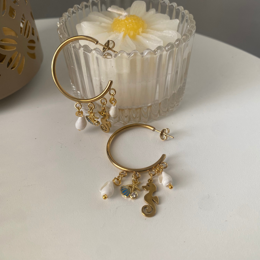 PENDIENTES SUNNY ACERO