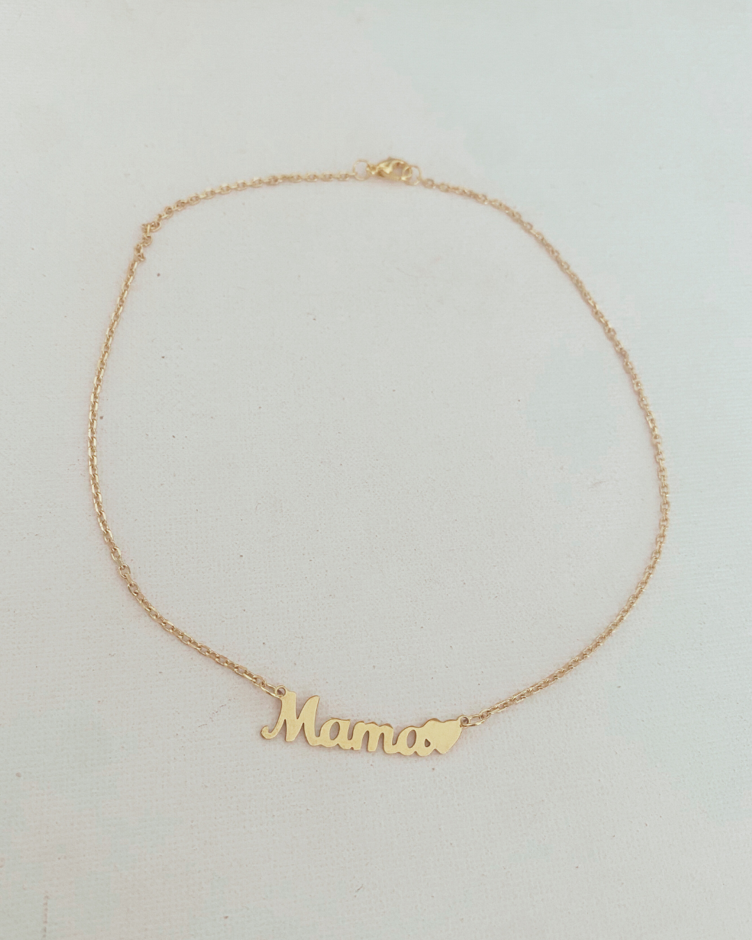 Gargantilla Mamá acero