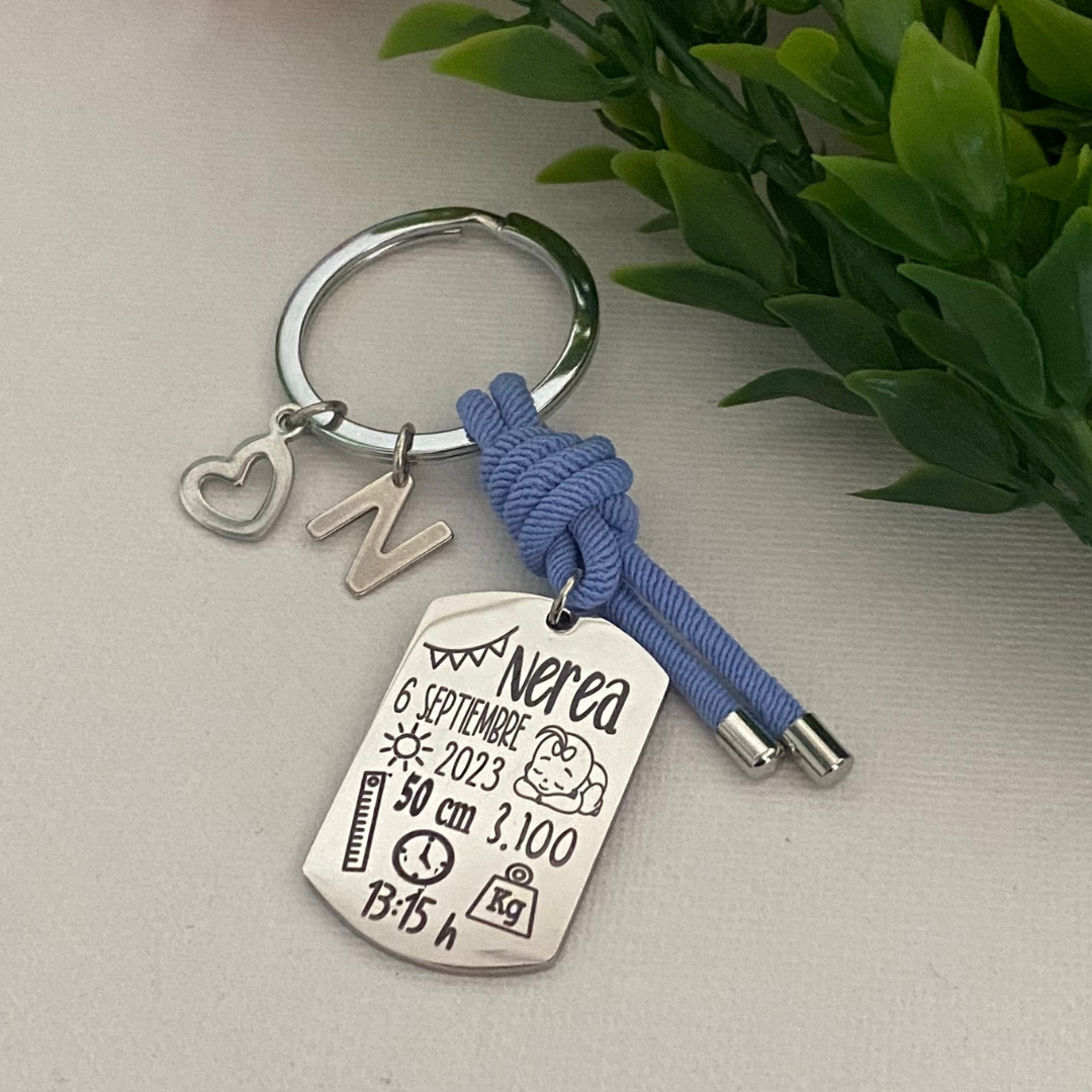 LLAVERO MILITAR ACERO