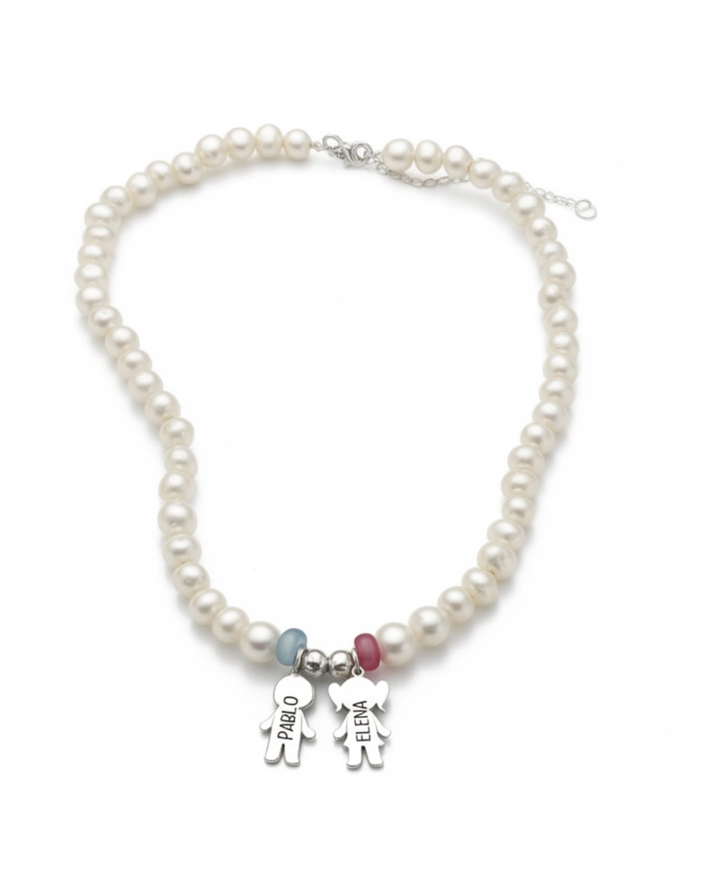 COLLAR PLATA DE LEY Y PERLAS
