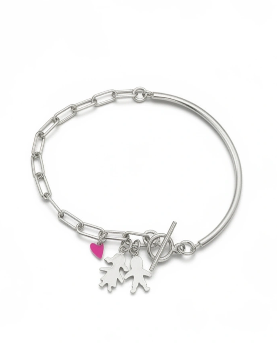 PULSERA AMA PLATA LEY