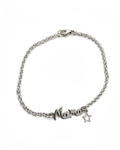 PULSERA MAMÁ PLATA LEY