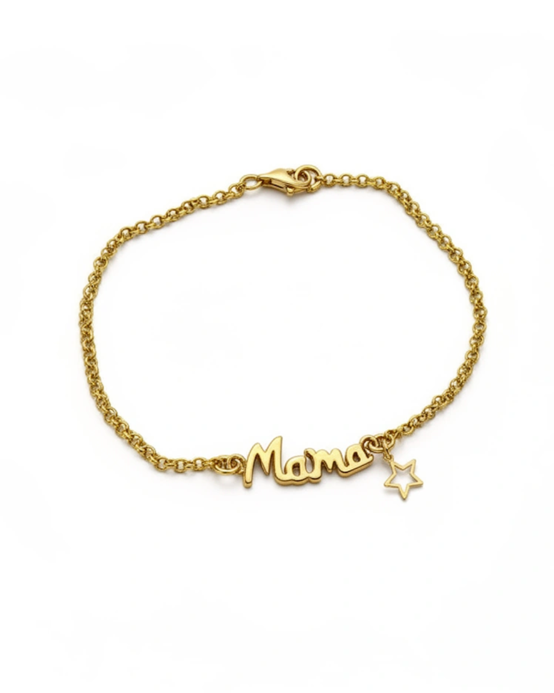 PULSERA MAMÁ PLATA LEY