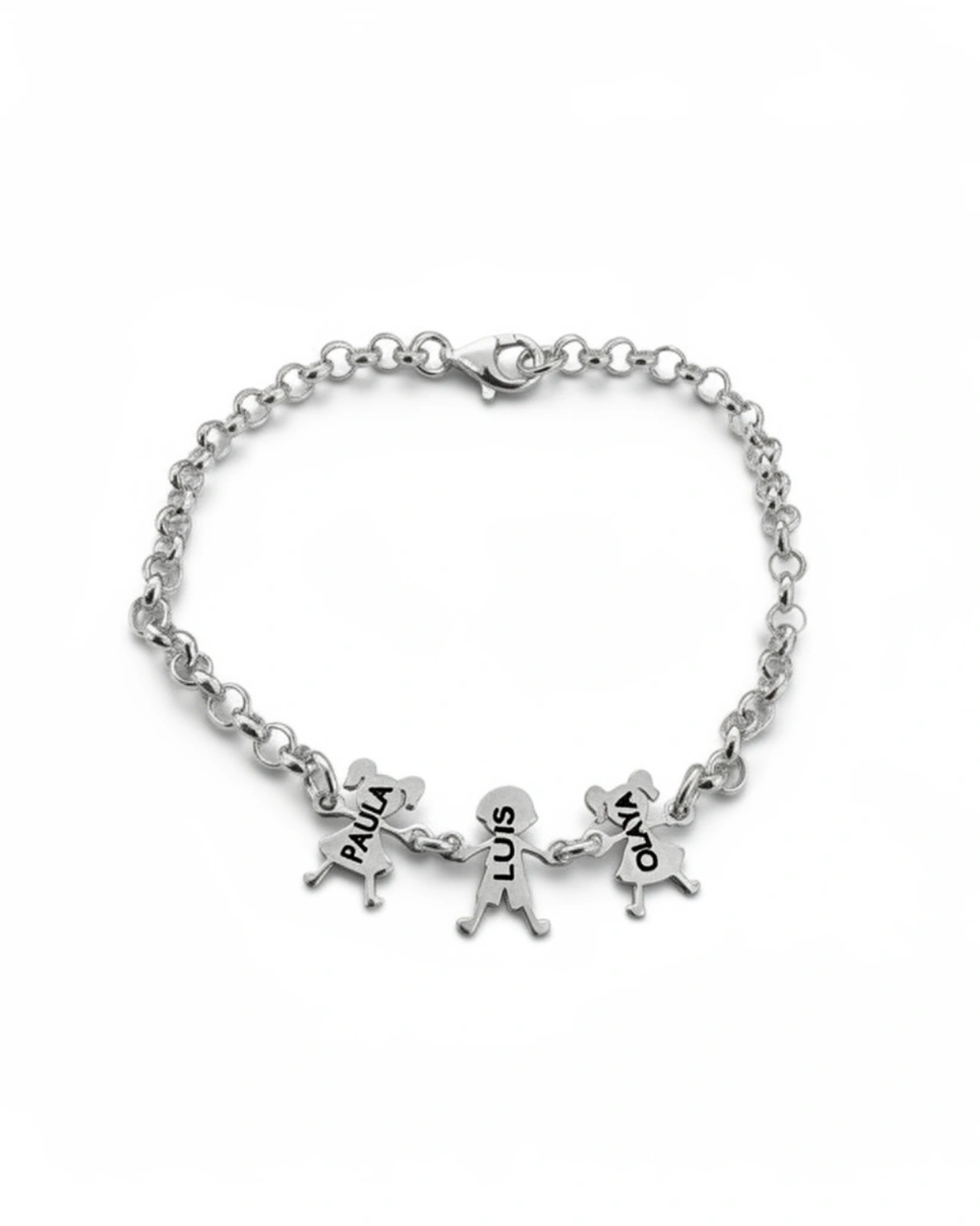 PULSERA NIÑOS PEQUEÑOS PLATA LEY