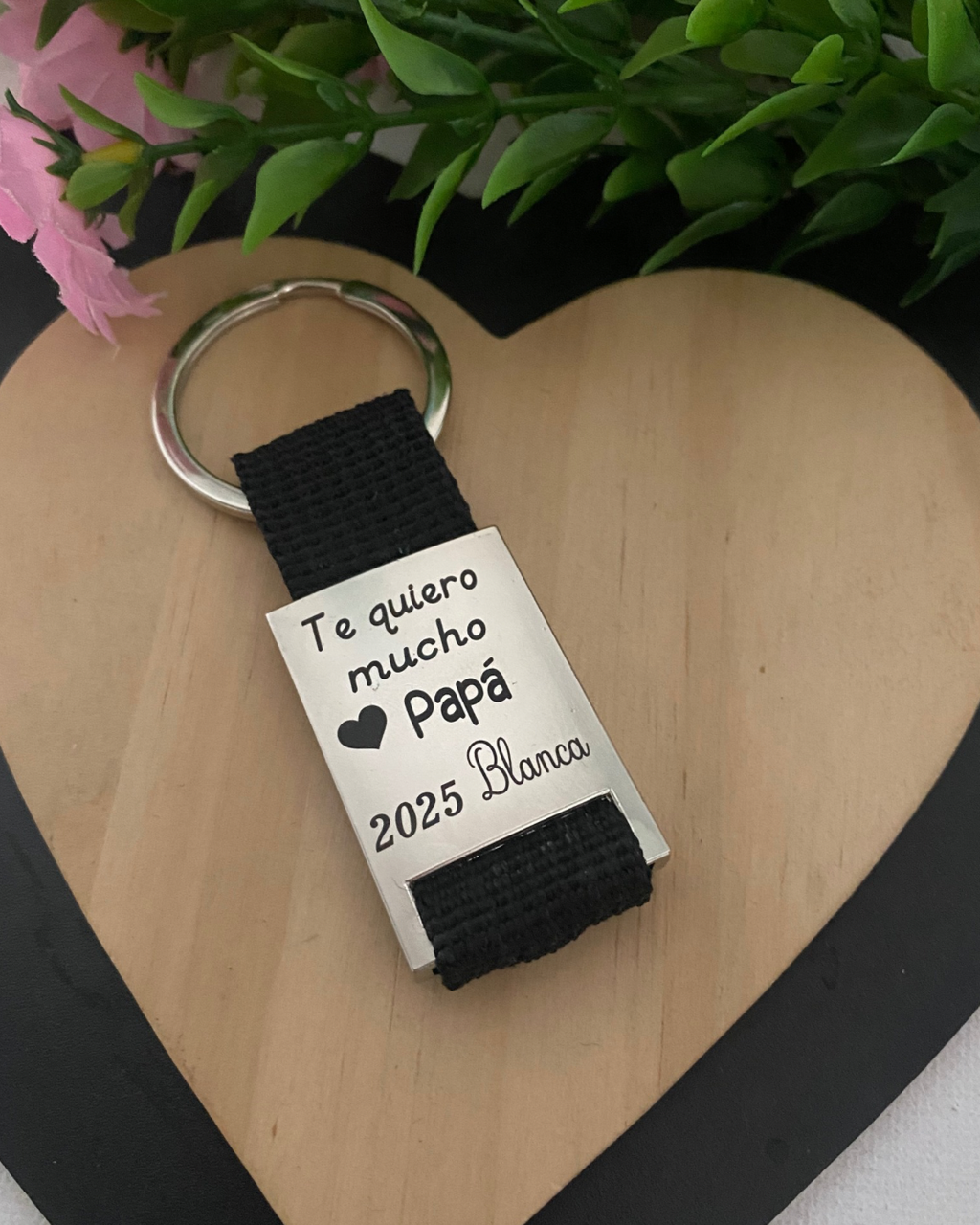 LLAVERO CORREA BAÑO PLATA