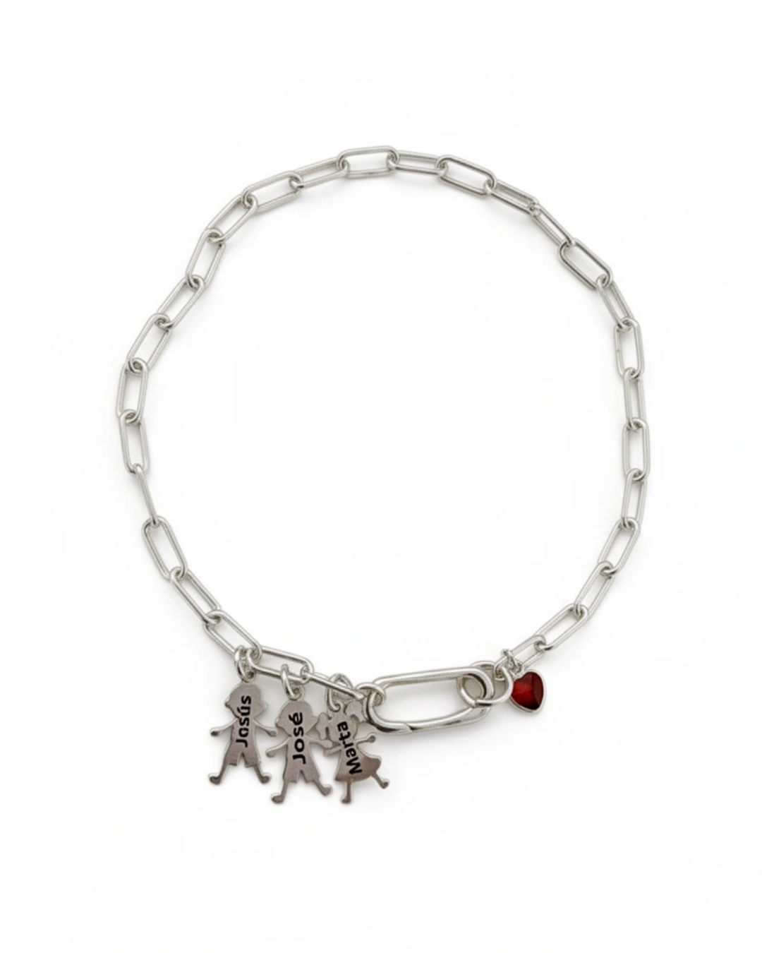 PULSERA CADENA PLATA DE LEY