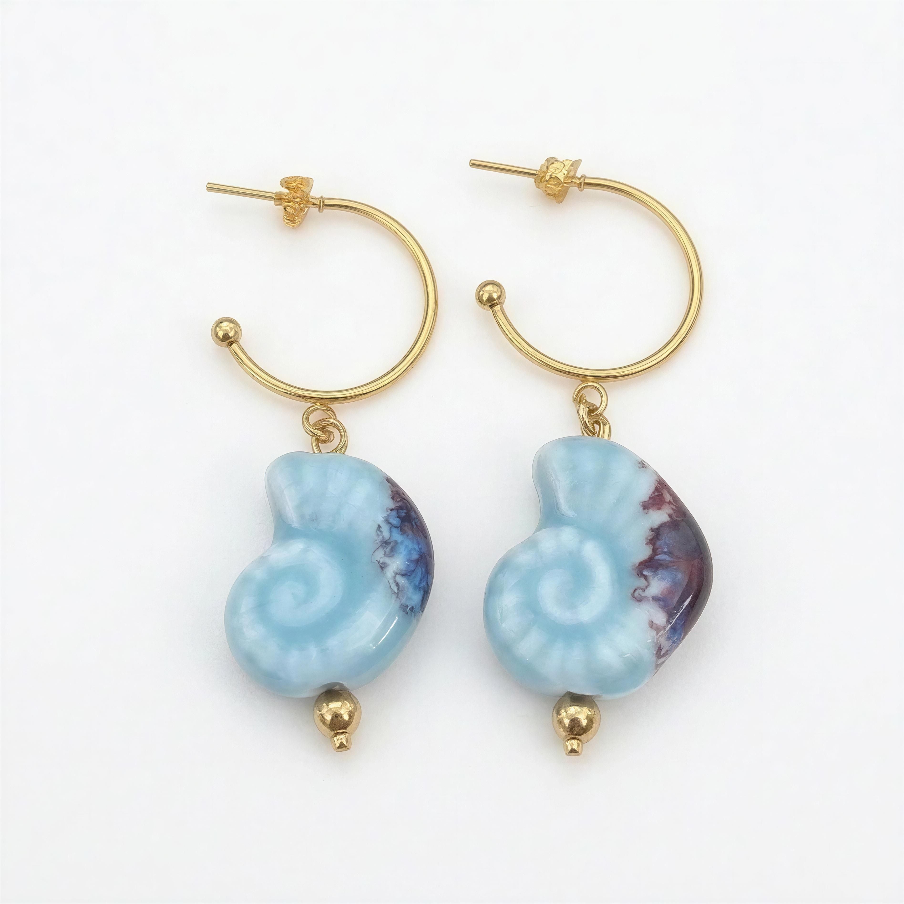 PENDIENTES CARACOLA