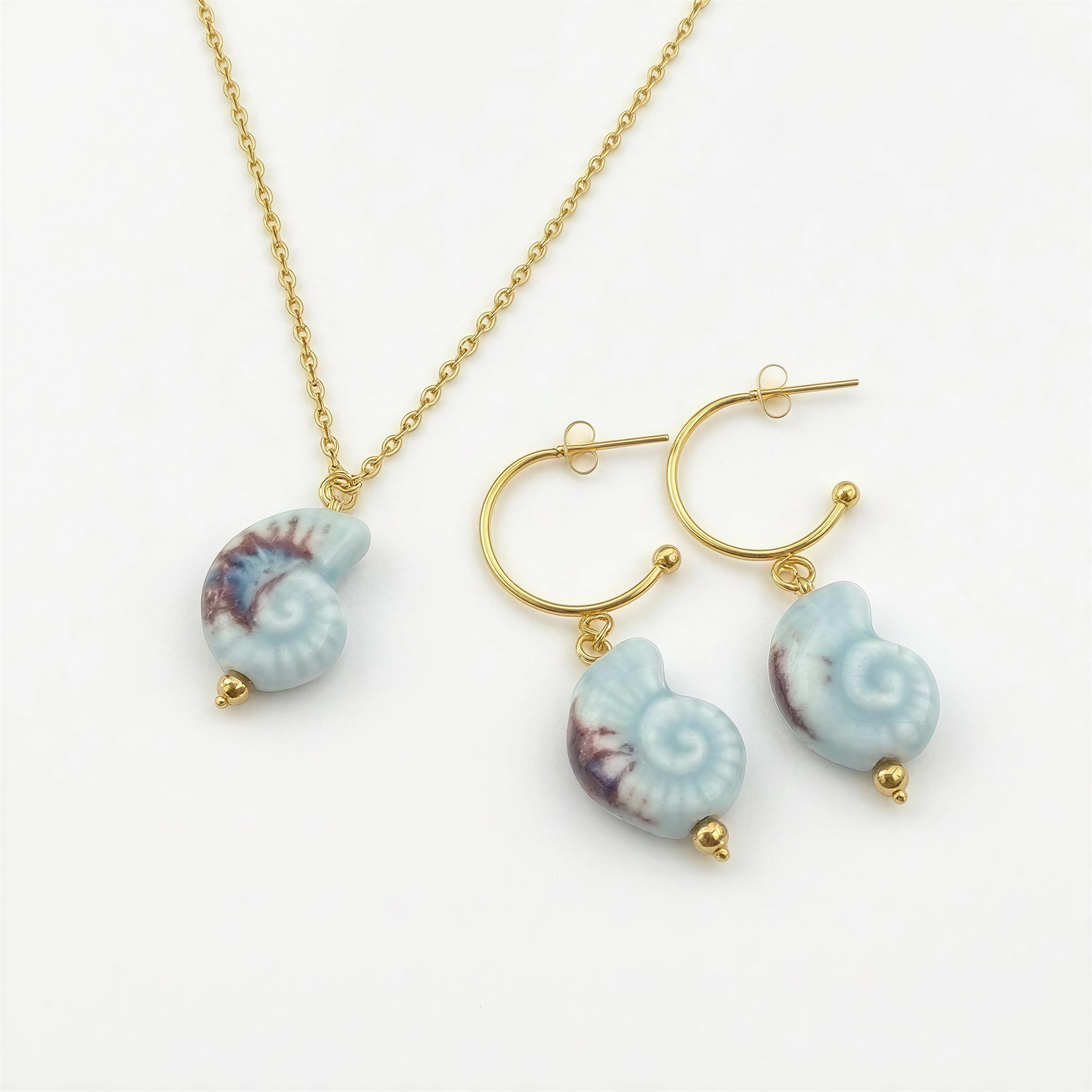 PENDIENTES CARACOLA