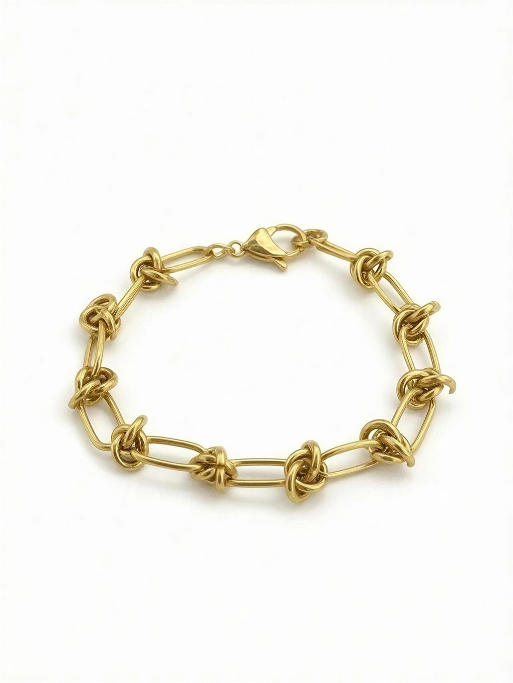 PULSERA NUDOS ACERO
