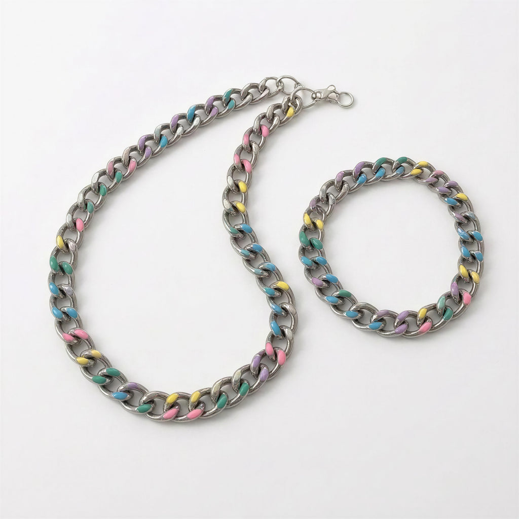 CONJUNTO COLORES ACERO