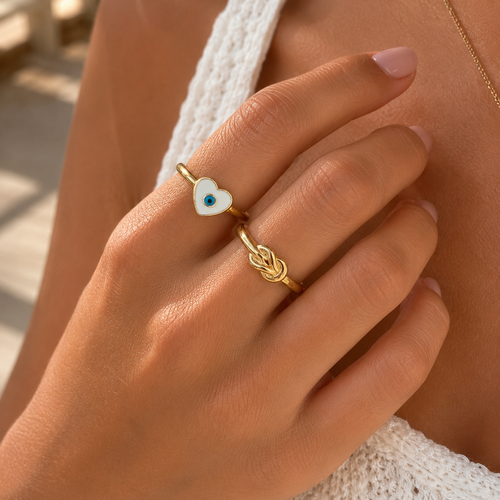 ANILLO BIANCA ACERO