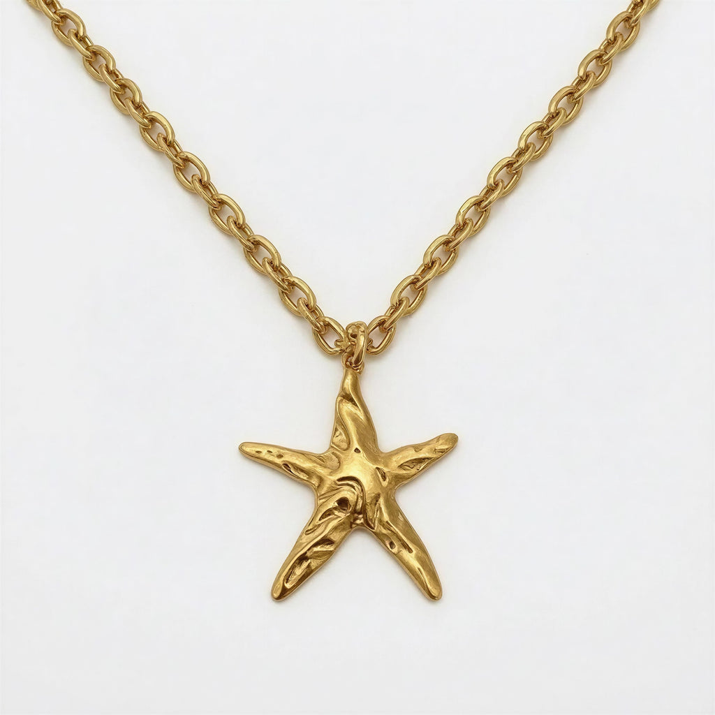 Collar Estrella de Mar - Acero