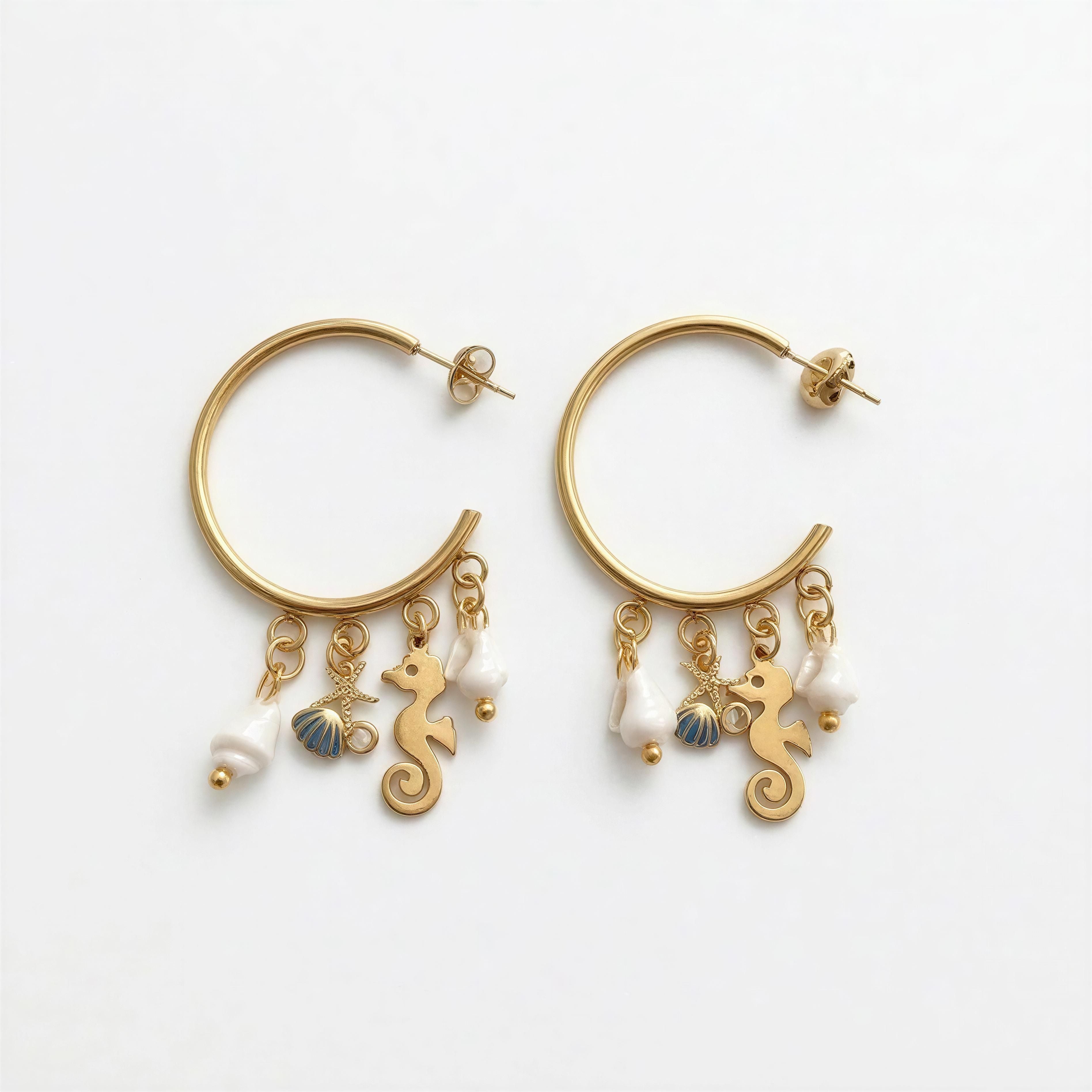Pendientes Sunny - Acero