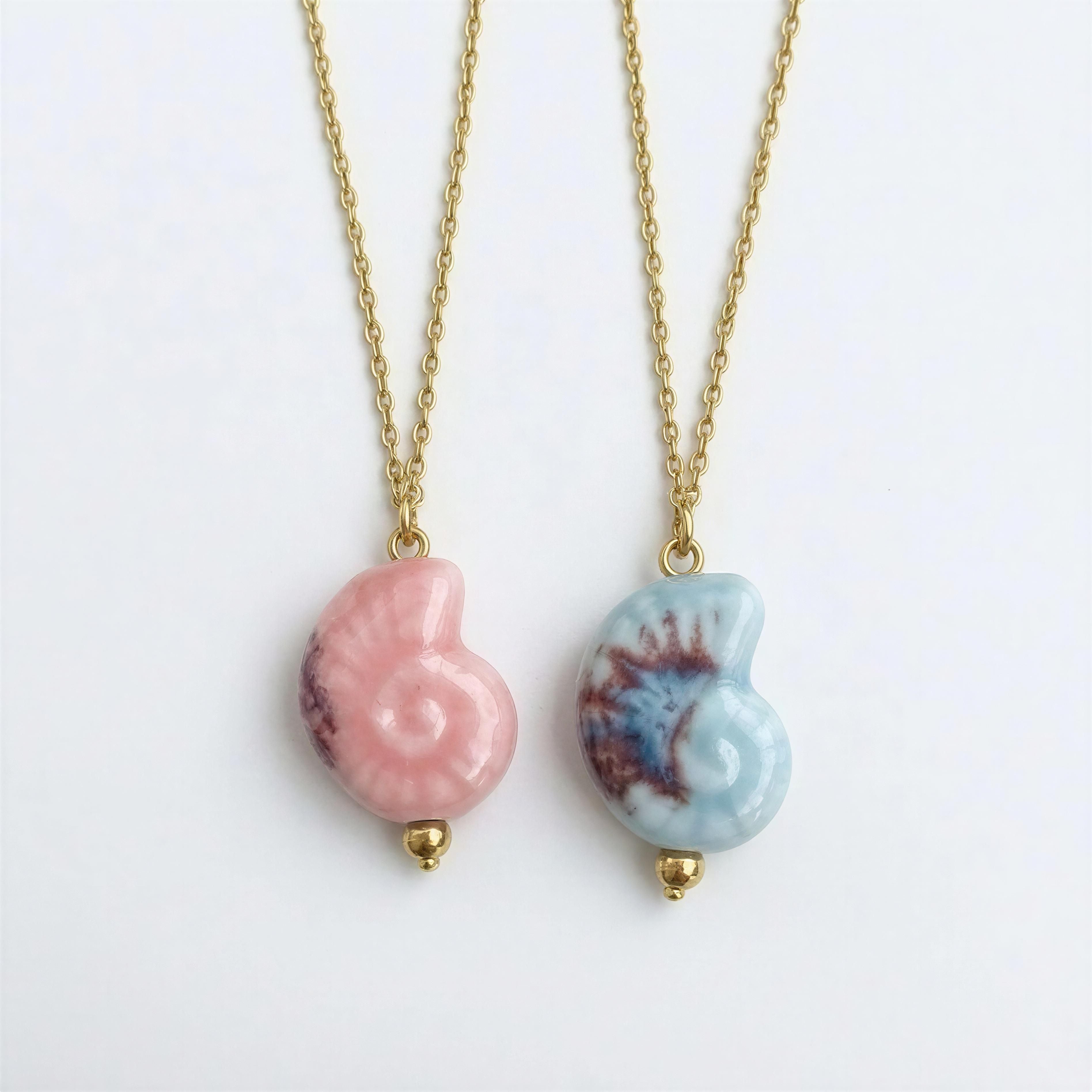 Collar Caracola - Acero
