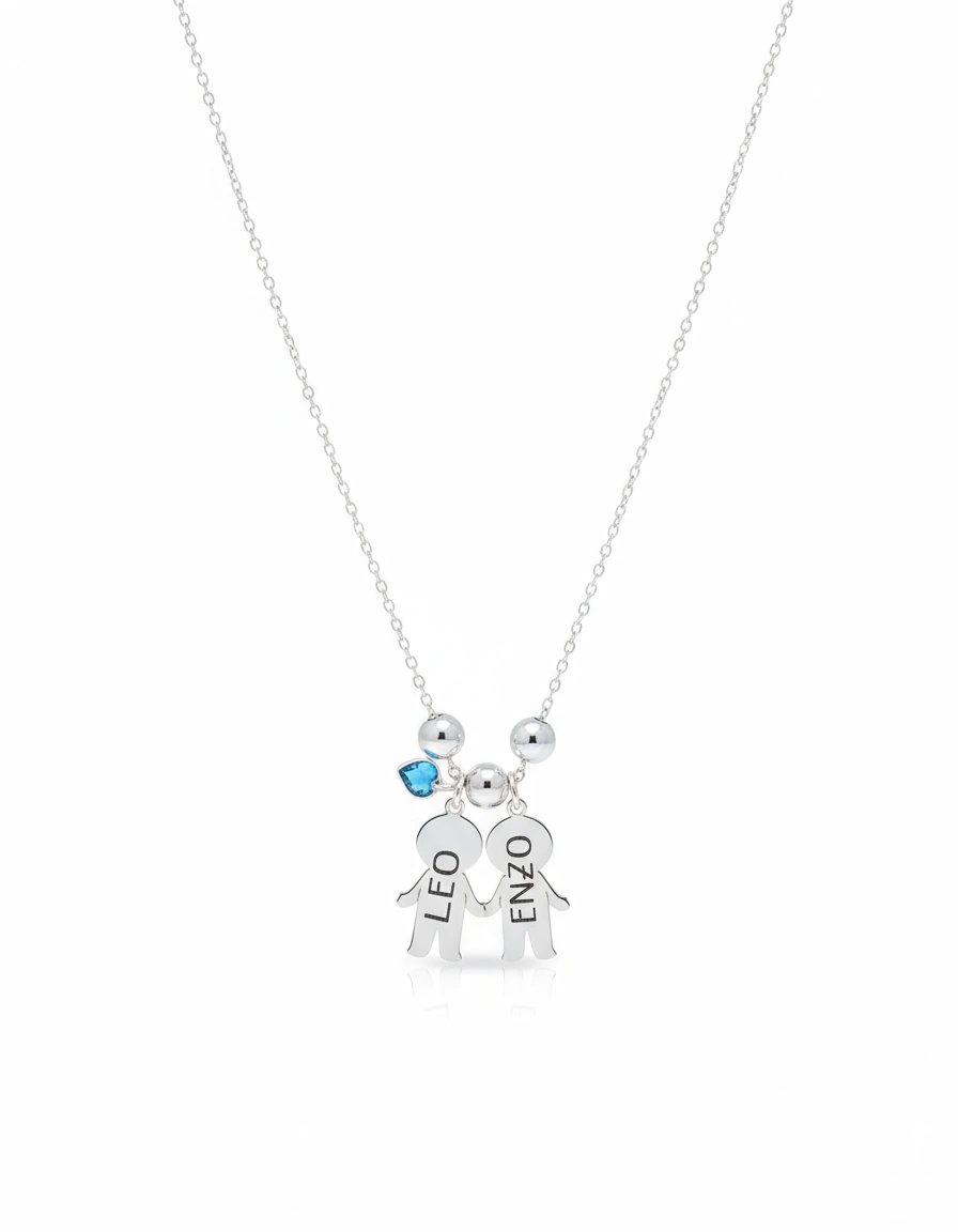 CHARM BASE NIÑO PLATA DE LEY