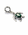 CHARM TORTUGA VERDE PLATA DE LEY