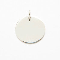 CHARM BASE 20MM PLATA LEY