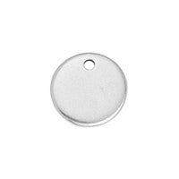 CHARM BASE 15MM BAÑO PLATA